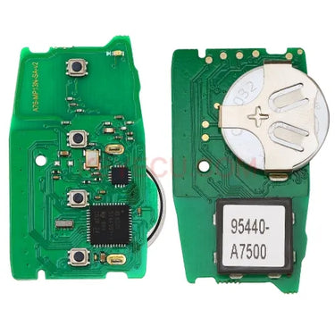 PN: 95440-A7500 Smart Remote Key 4 Button 433MHz 8A Chip for 2014 2015 2016 Kia Forte FCCID: CQOFN00040